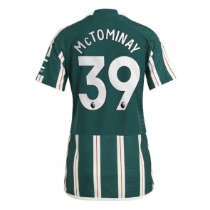 Manchester United Scott McTominay #39 Bortatröja Kvinnor 2023-24 Kortärmad